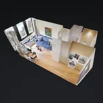 Bluestay 168 - Studio Confortable A Paris